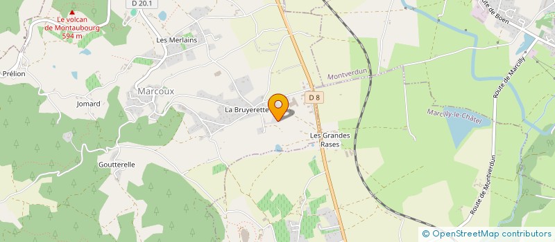 localisation de l'entreprise MADAME MARIE-ANDREE ROCHE  MARCOUX