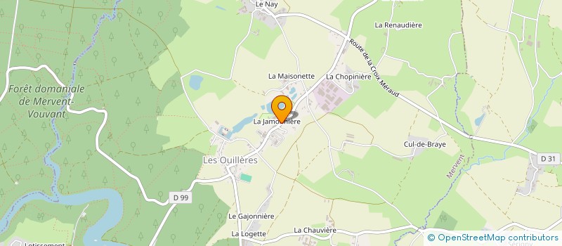 localisation de l'entreprise MADAME MARIE-ANDREE ROYER-NORMAND à MERVENT
