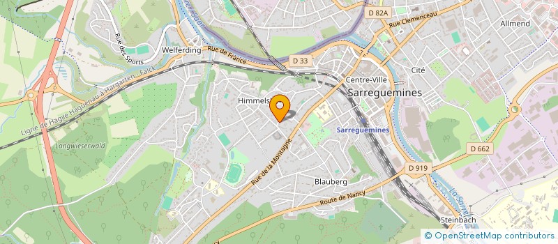 localisation de l'entreprise MADAME MARIE ANDRES à SARREGUEMINES