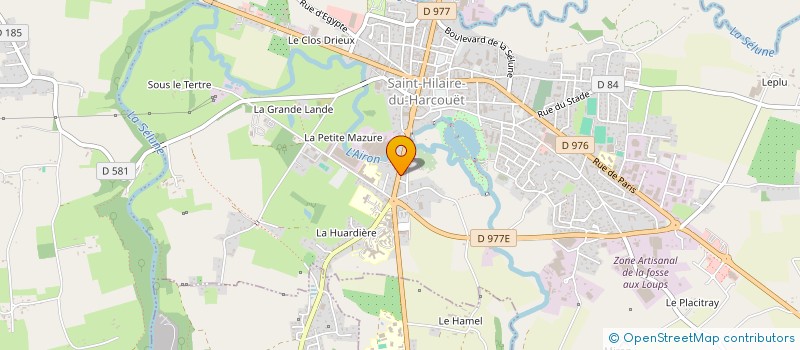 localisation de l'entreprise MADAME MARIE ANFRAY  SAINT-HILAIRE-DU-HARCOUET