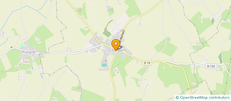 localisation de l'entreprise MADAME MARIE ANGAMA  COURGAINS