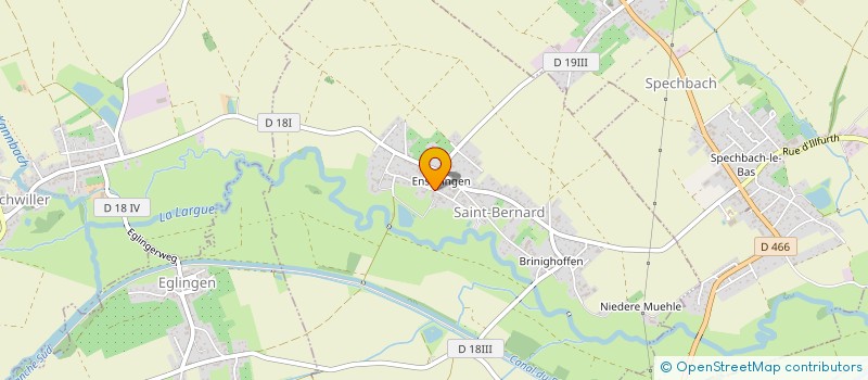 localisation de l'entreprise MADAME MARIE-ANGE BAIRET  SAINT-BERNARD