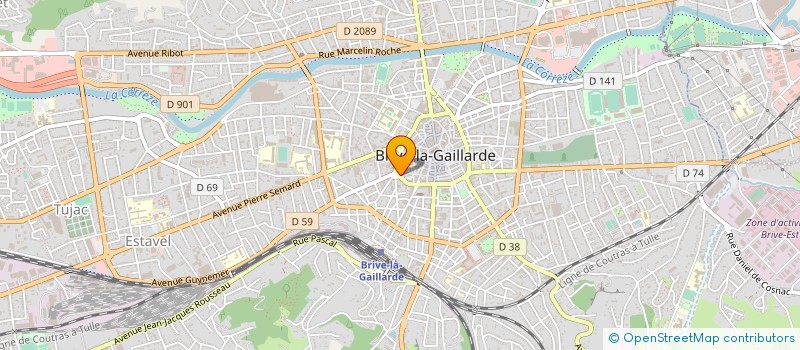 localisation de l'entreprise MADAME MARIE-ANGE BARRIERE à BRIVE-LA-GAILLARDE