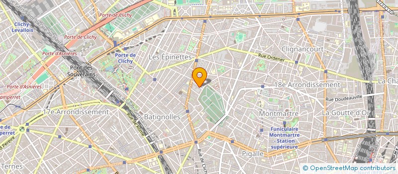 localisation de l'entreprise MADAME MARIE-ANGE BAUDIN  PARIS