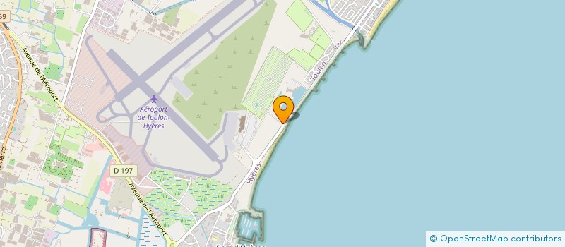 localisation de l'entreprise MADAME MARIE ANGE BAYLE  HYERES