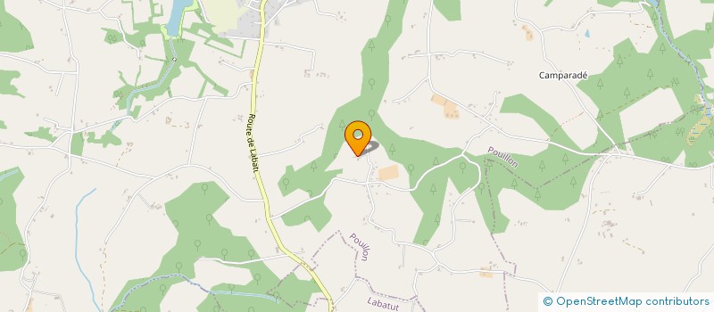 localisation de l'entreprise MADAME MARIE ANGE BEKHTAOUI  POUILLON