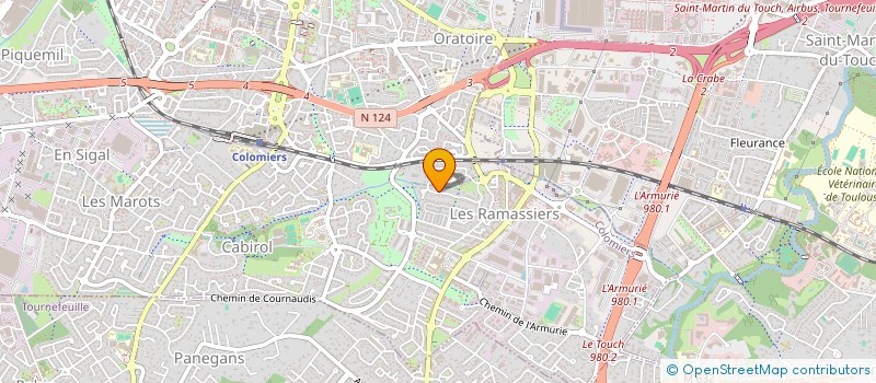 localisation de l'entreprise MADAME MARIE ANGE CELIBERTI à COLOMIERS