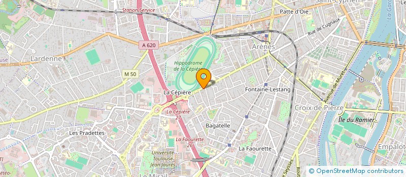 localisation de l'entreprise MADAME MARIE-ANGE COTTERET  TOULOUSE