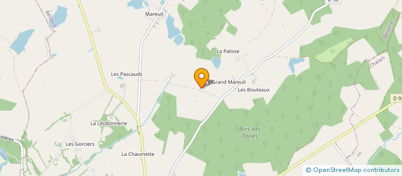localisation de l'entreprise MADAME MARIE-ANGE DE LICHY DE LICHY à BELABRE