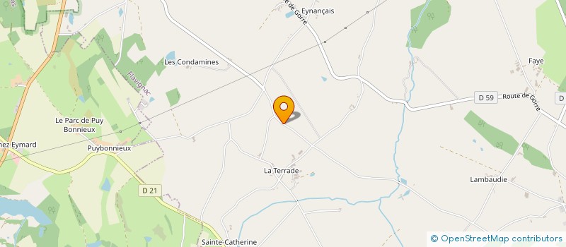 localisation de l'entreprise MADAME MARIE ANGE DESPLOBINS  FLAVIGNAC