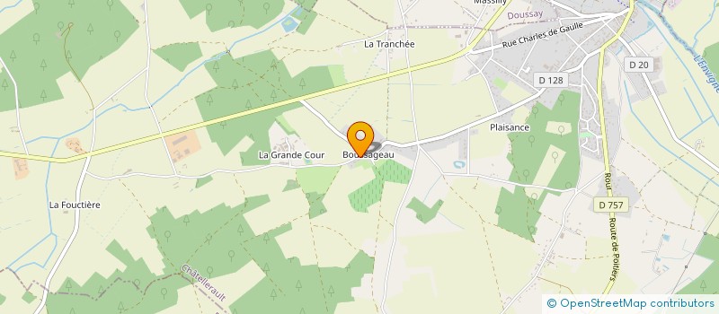 localisation de l'entreprise MADAME MARIE-ANGE DEVAUTOUR  LENCLOITRE