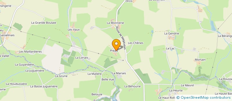 localisation de l'entreprise MADAME MARIE ANGE DODARD à LARCHAMP