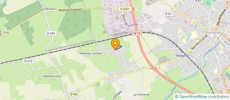 localisation de l'entreprise MADAME MARIE-ANGE ESNOUF à YVETOT-BOCAGE