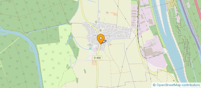 localisation de l'entreprise MADAME MARIE-ANGE FELS  HOMBOURG