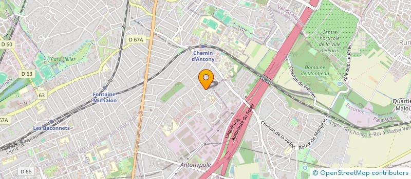 localisation de l'entreprise MADAME MARIE-ANGE FERRAN à ANTONY