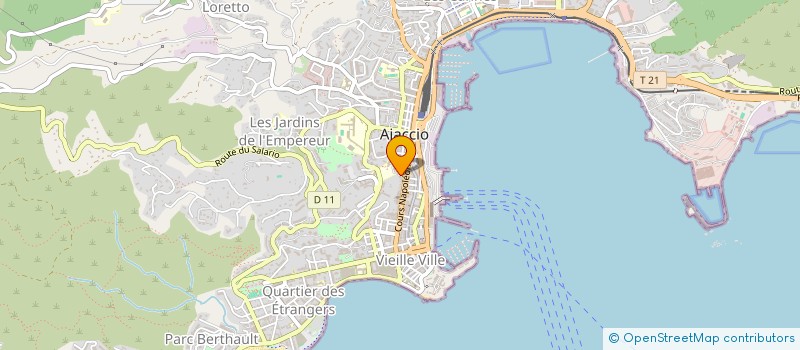 localisation de l'entreprise MADAME MARIE-ANGE FILIPPI à AJACCIO
