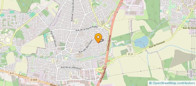 localisation de l'entreprise MADAME MARIE-ANGE GADOIS à PONTAULT-COMBAULT