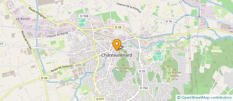 localisation de l'entreprise MADAME MARIE-ANGE GASPARD à CHATEAURENARD