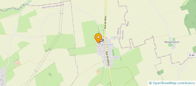 localisation de l'entreprise MADAME MARIE-ANGE GENY  RAUCOURT