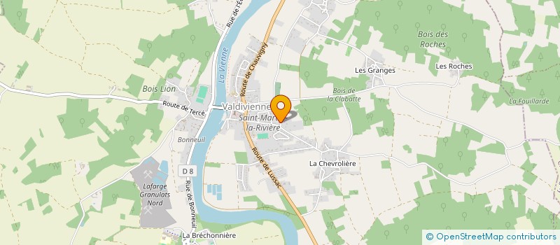 localisation de l'entreprise MADAME MARIE-ANGE GOBIN à VALDIVIENNE