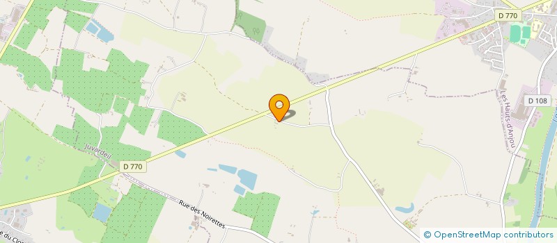 localisation de l'entreprise MADAME MARIE-ANGE GOUBAUD  JUVARDEIL