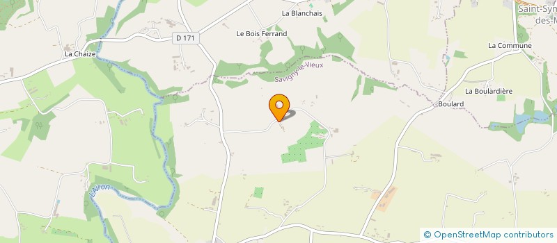localisation de l'entreprise MADAME MARIE-ANGE HAMEL à SAVIGNY-LE-VIEUX