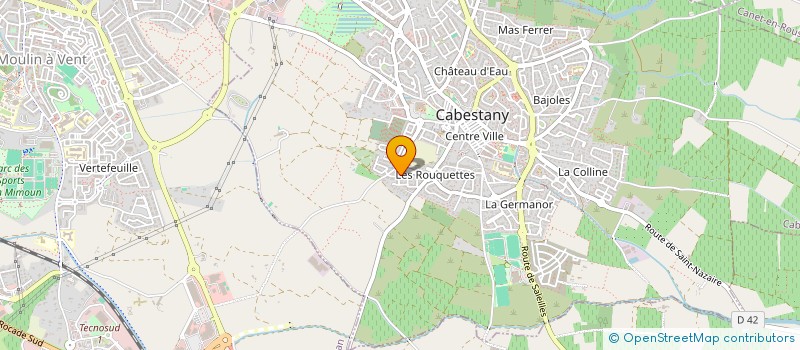 localisation de l'entreprise MADAME MARIE ANGE HERRADA  CABESTANY