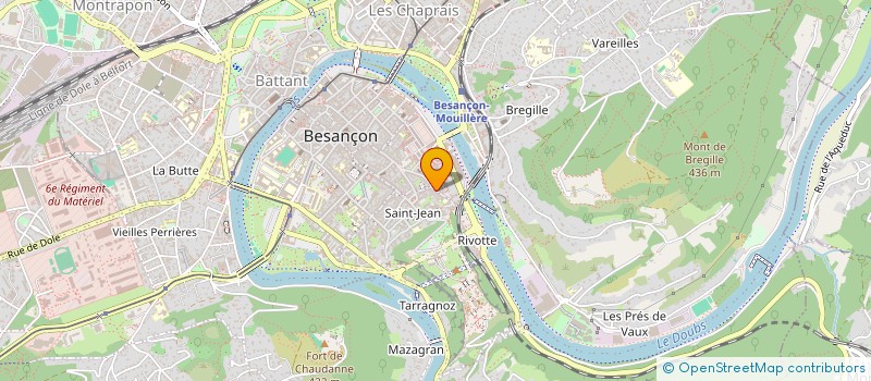 localisation de l'entreprise MADAME MARIE-ANGE HUET  BESANCON