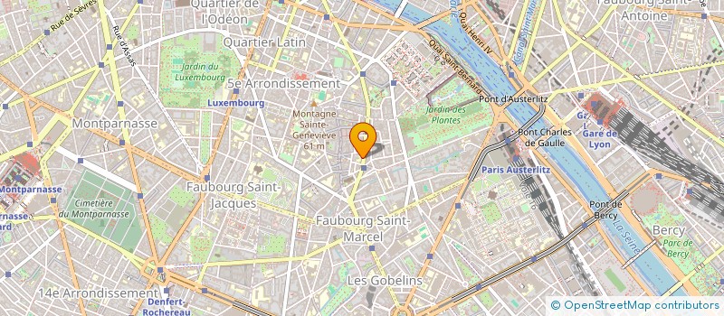 localisation de l'entreprise MADAME MARIE ANGE JOUVENCON à PARIS