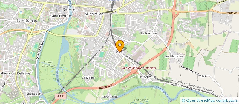 localisation de l'entreprise MADAME MARIE-ANGE LAVALETTE  RETAUD