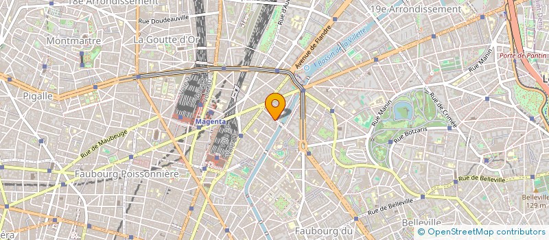 localisation de l'entreprise MADAME MARIE-ANGE LE BOULAIRE  PARIS