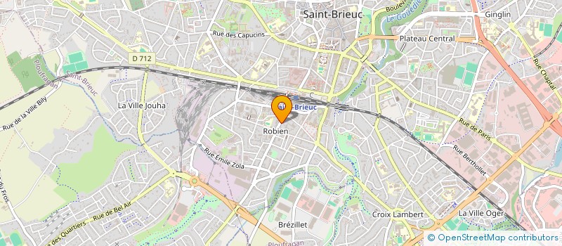 localisation de l'entreprise MADAME MARIE ANGE LE TREICE à SAINT-BRIEUC