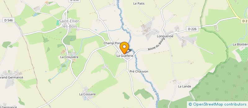 localisation de l'entreprise MADAME MARIE-ANGE LEMORTON à CARROUGES