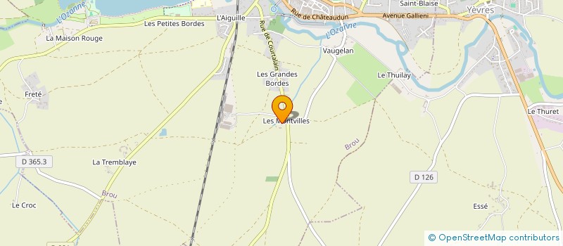 localisation de l'entreprise MADAME MARIE-ANGE LUSSON à BROU