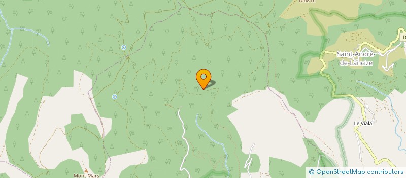 localisation de l'entreprise MADAME MARIE ANGE MARTY  SAINT-GERMAIN-DE-CALBERTE