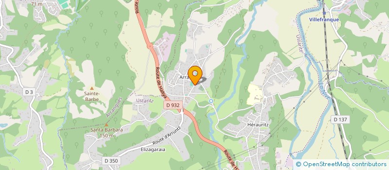 localisation de l'entreprise MADAME MARIE-ANGE MATTEI  JATXOU