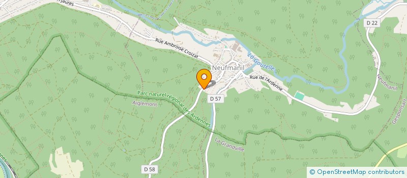 localisation de l'entreprise MADAME MARIE ANGE MORIN  NEUFMANIL