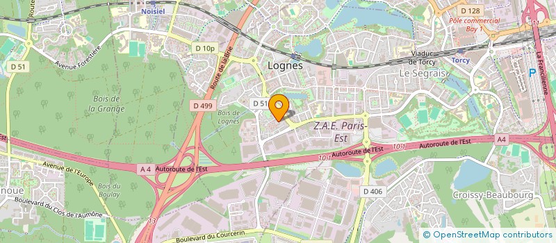 localisation de l'entreprise MADAME MARIE ANGE OULAI à LOGNES