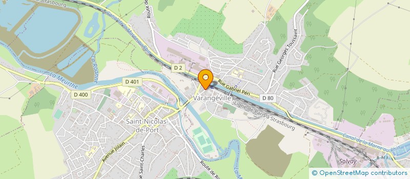 localisation de l'entreprise MADAME MARIE ANGE PEREAU  VARANGEVILLE