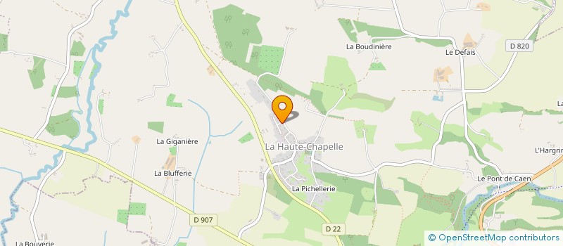 localisation de l'entreprise MADAME MARIE ANGE SUART à DOMFRONT-EN-POIRAIE