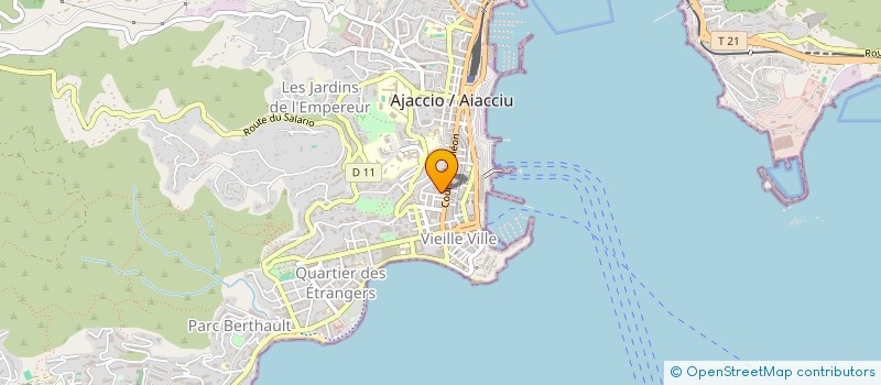 localisation de l'entreprise MADAME MARIE-ANGE TORRE à AJACCIO