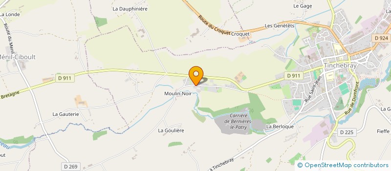 localisation de l'entreprise MADAME MARIE-ANGE TOUTAIN à TINCHEBRAY-BOCAGE