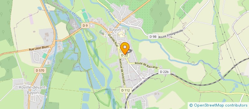 localisation de l'entreprise MADAME MARIE-ANGE VIRION  BAYON