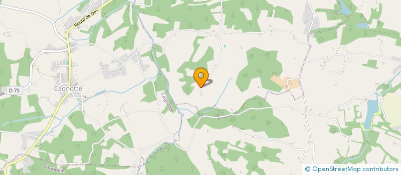 localisation de l'entreprise MADAME MARIE ANGELE JAURENA  GAAS