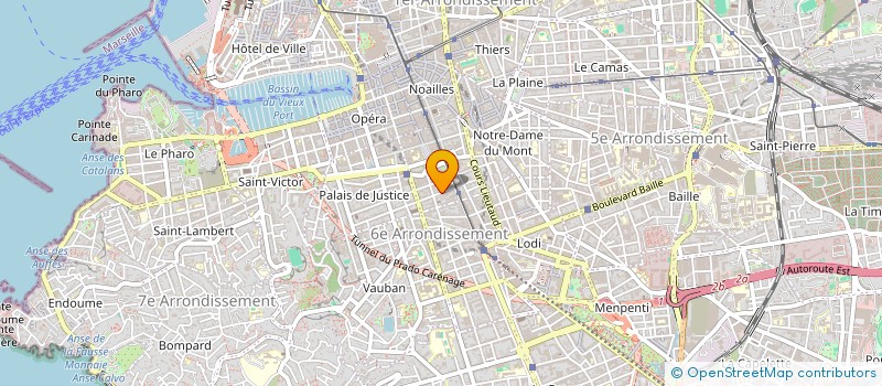 localisation de l'entreprise MADAME MARIE-ANGELE PAPPALARDO  MARSEILLE