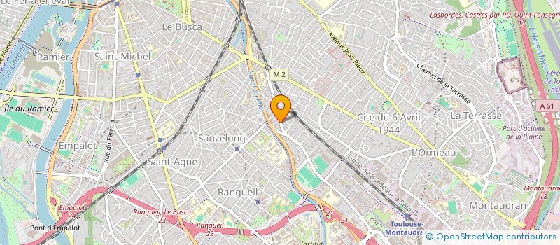 localisation de l'entreprise MADAME MARIE-ANGELE ROBIC à TOULOUSE