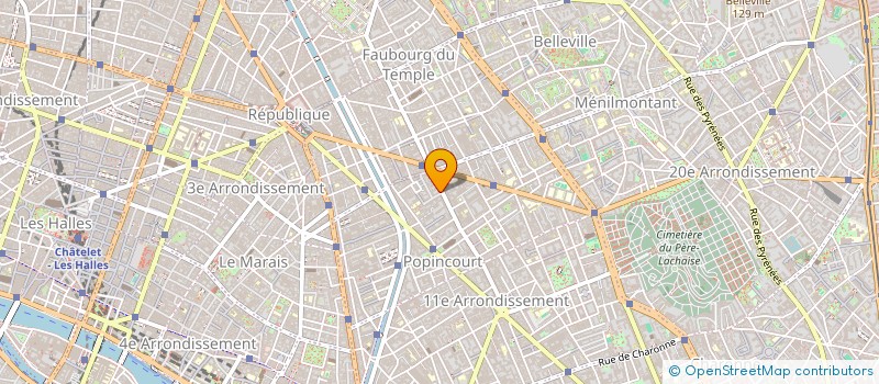 localisation de l'entreprise MADAME MARIE ANGELIQUE MAGNI  PARIS