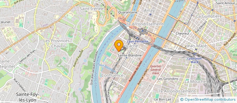 localisation de l'entreprise MADAME MARIE ANGELIQUE PERIGORD  LYON