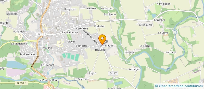 localisation de l'entreprise MADAME MARIE ANGER  BAUD