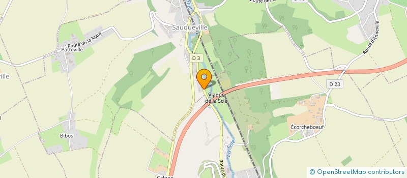 localisation de l'entreprise MADAME MARIE ANGUENOT  SAUQUEVILLE